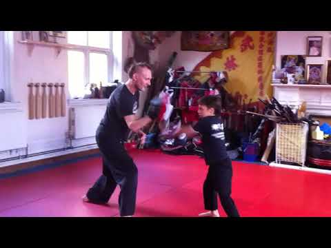 kung fu pad drill